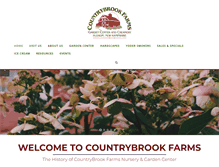 Tablet Screenshot of countrybrookfarms.gardencenternews.net